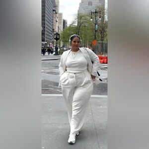 Lane Bryant Blazer + Pants Set